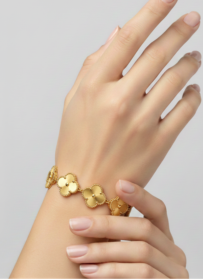 Clover Charm Bracelet