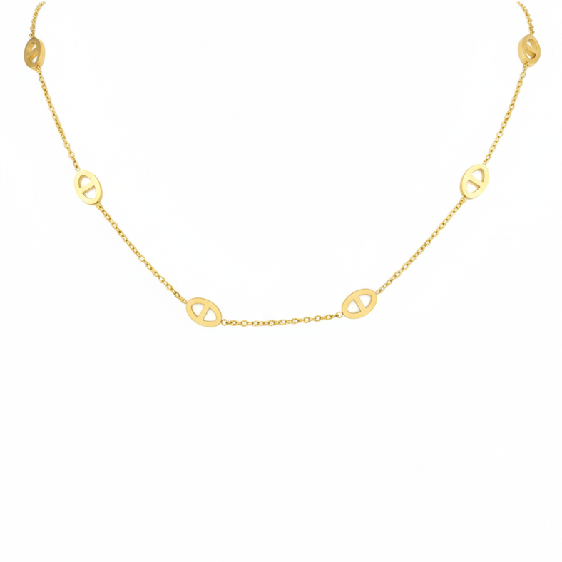 Eternal Oval Link Necklace