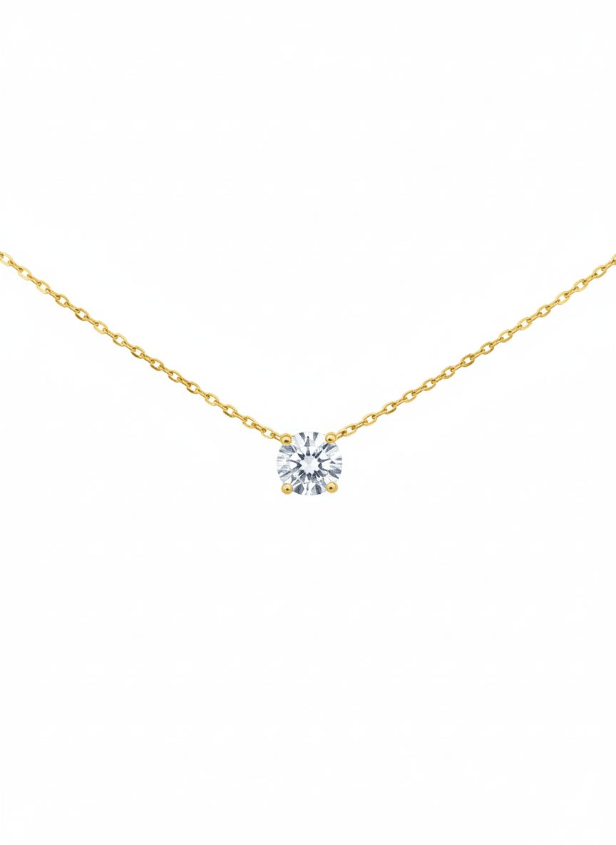 Solo Spark Pendant Necklace - ZIORF