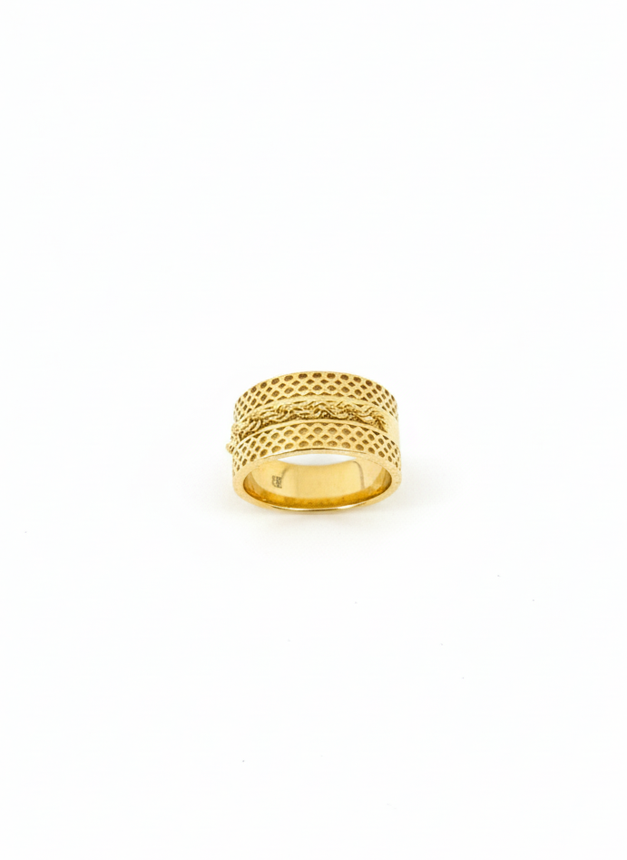 Textured Band Ring