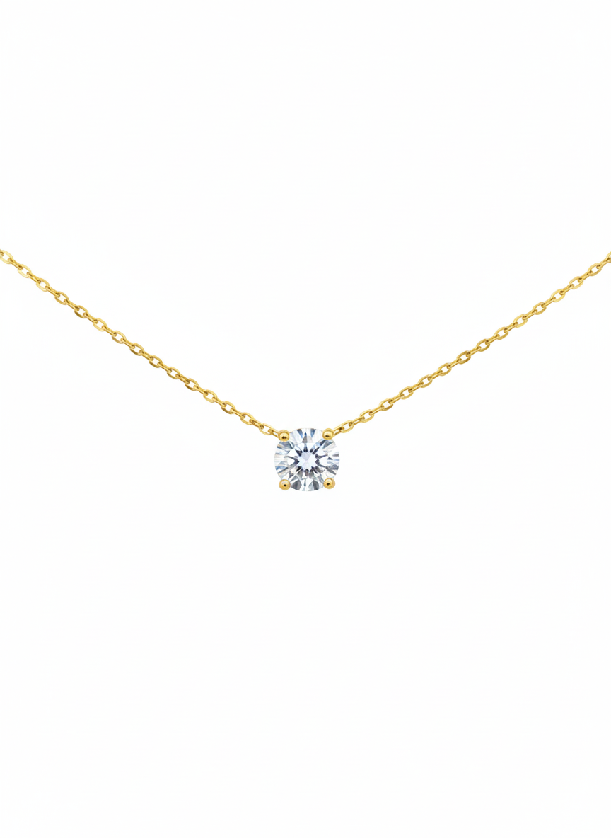 Solo Spark Pendant Necklace