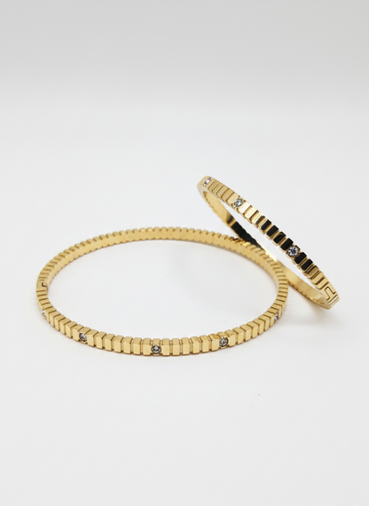 Crystal Link Bangle