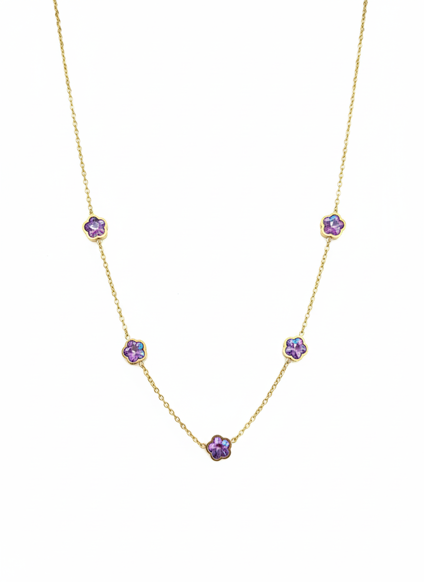 Dainty Coin Layering Choker