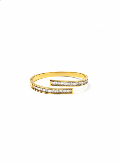 Baguette Open Cuff Bracelet