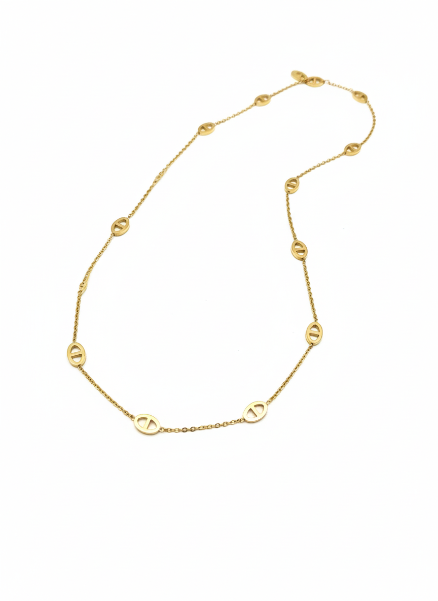 Eternal Oval Link Necklace