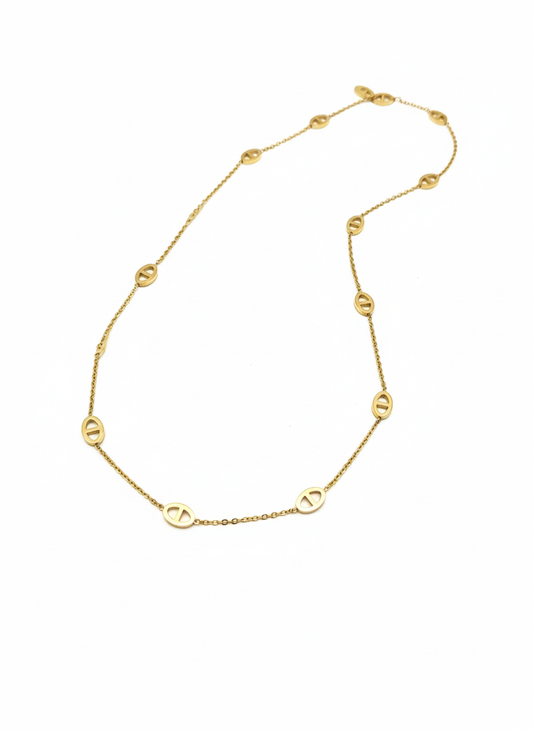 Eternal Oval Link Necklace