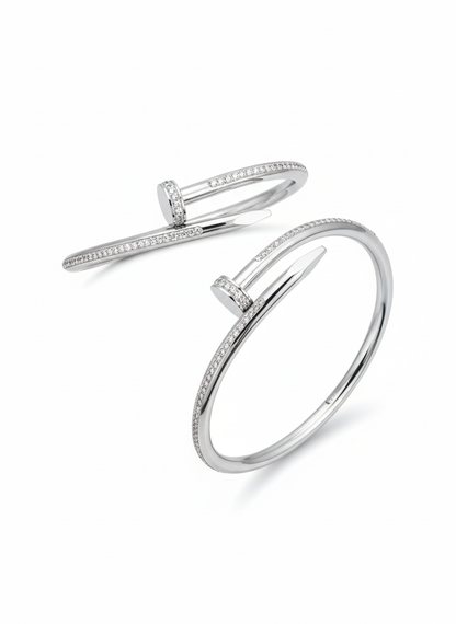 Luxe Pavé Nail Bangle