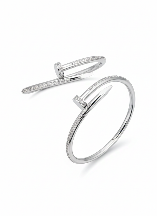 Luxe Pavé Nail Bangle