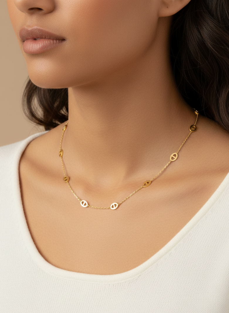 Eternal Oval Link Necklace