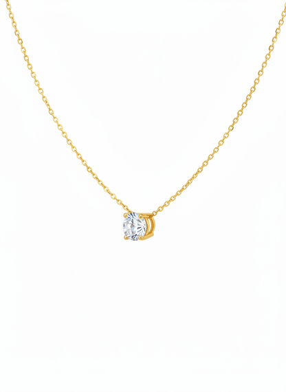 Solo Spark Pendant Necklace