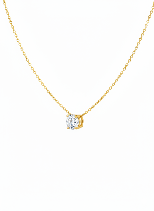 Solo Spark Pendant Necklace