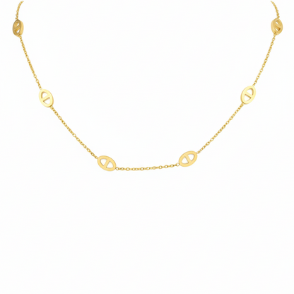 Eternal Oval Link Necklace