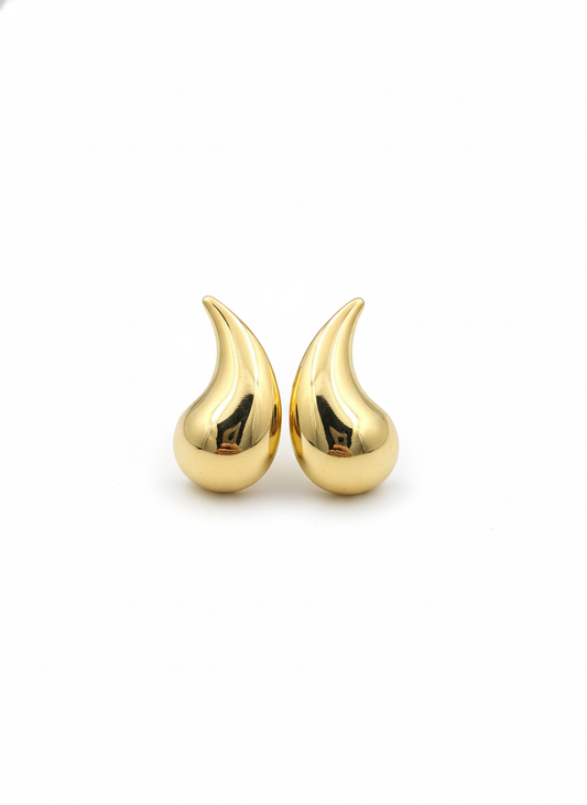 Molten Drop Statement Earrings