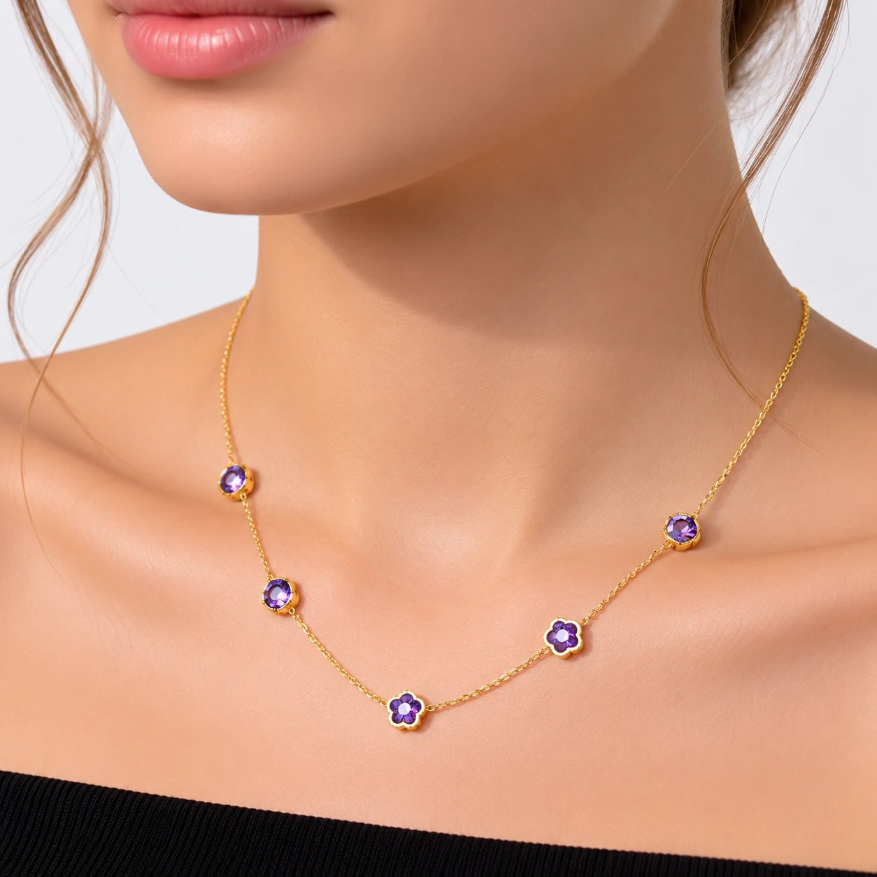 Dainty Coin Layering Choker - ZIORF