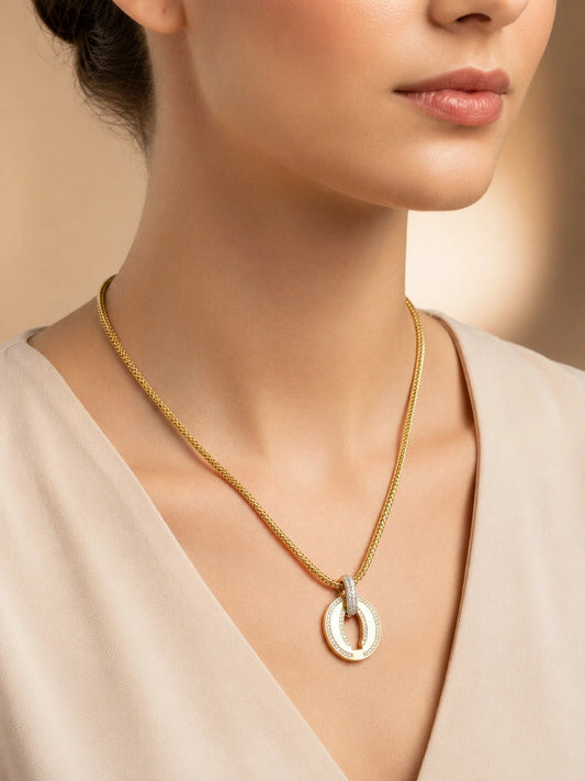 Eternal Aura Pendant Necklace - ZIORF