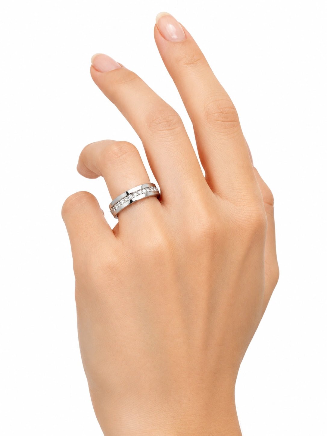 Eternity Band – Silver - ZIORF