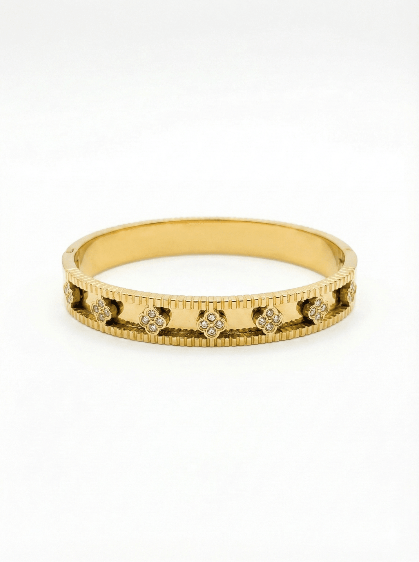 Floral Pattern Bangle - ZIORF