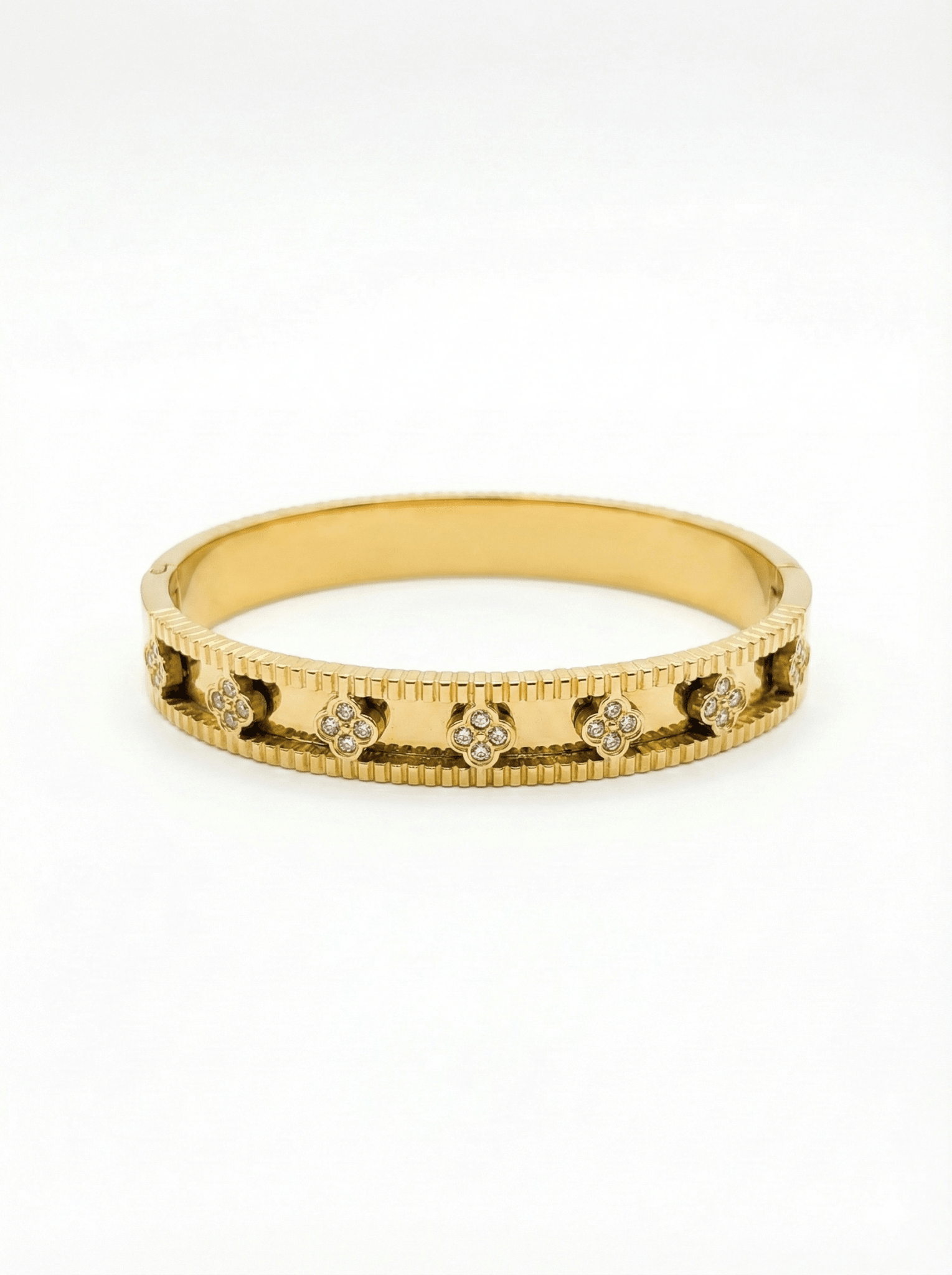 Floral Pattern Bangle - ZIORF