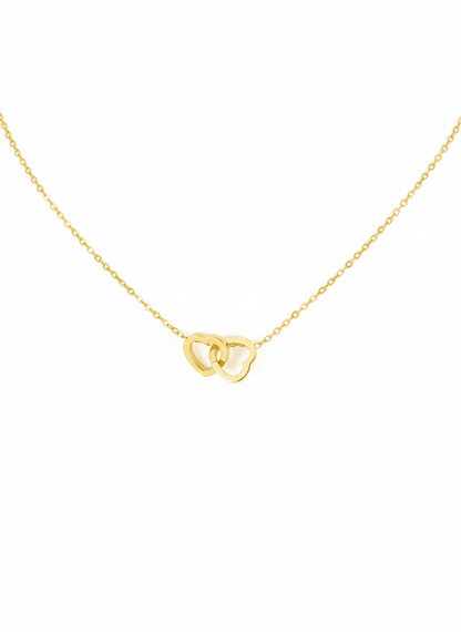 Linked Hearts Necklace - ZIORF