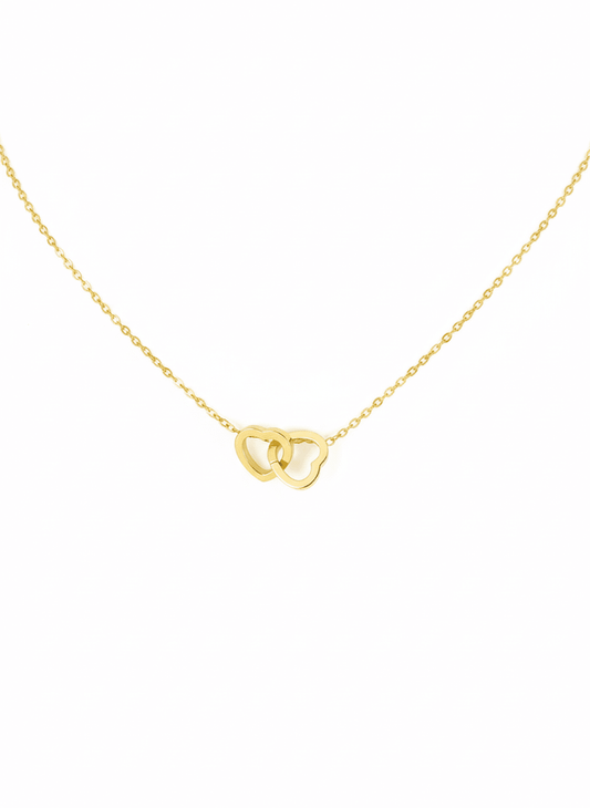 Linked Hearts Necklace - ZIORF