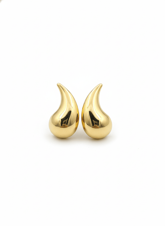 Molten Drop Statement Earrings - ZIORF