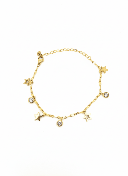 Starlit Charm Crystal Bracelet - ZIORF